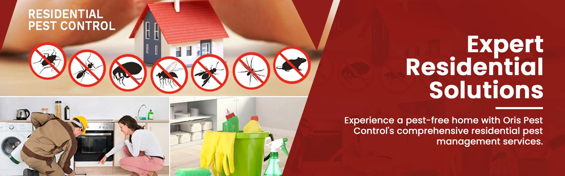 oris pest control Residential banner